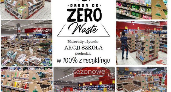 Mniej plastiku w szkolnej ofercie Carrefoura
