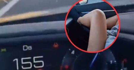 155 km/h to dopiero początek! Tak zawodowy kierowca przewoził rodzinę