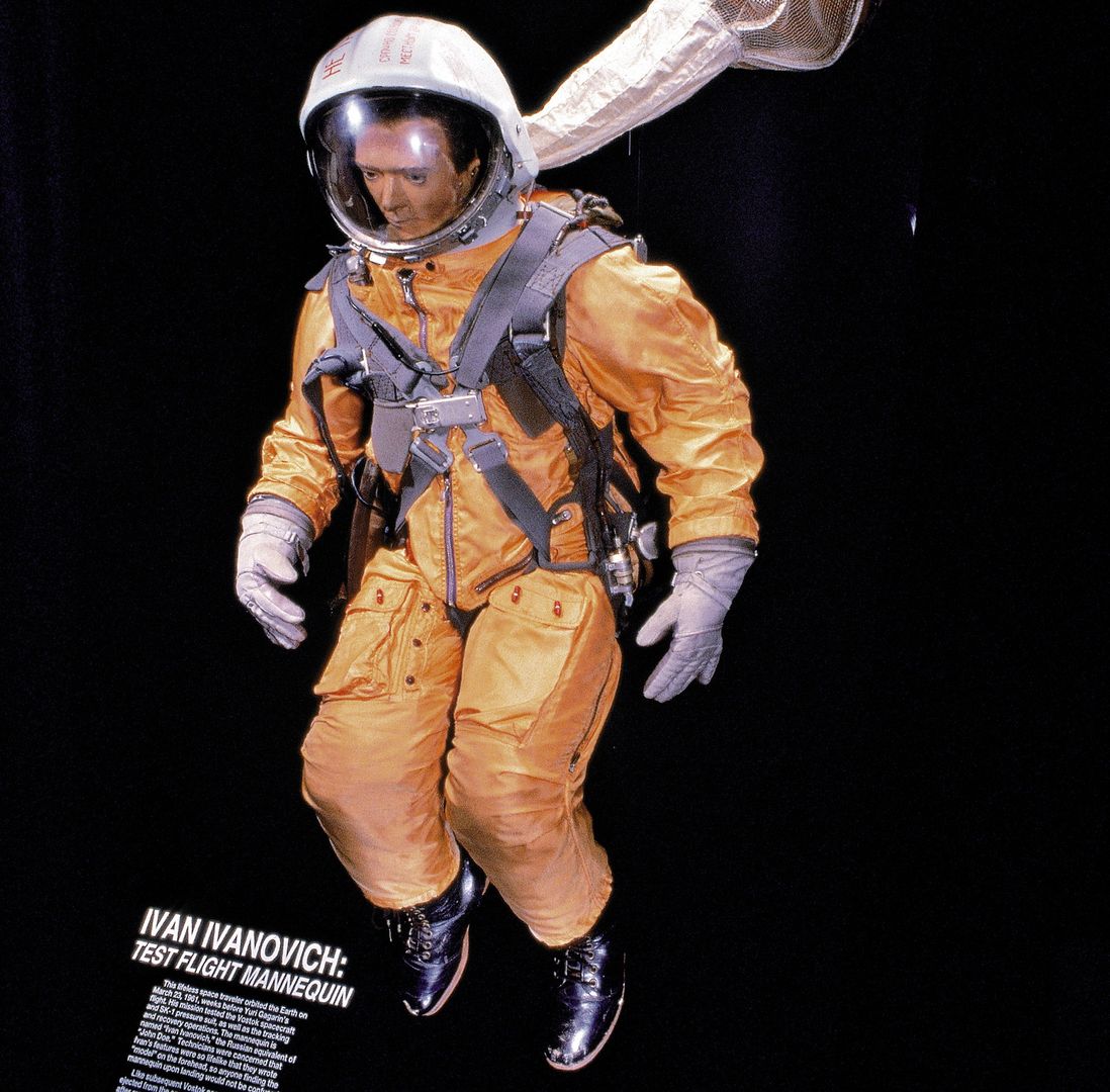 Iwan Iwanowicz eksponowany w National Air and Space Museum w Waszyngtonie