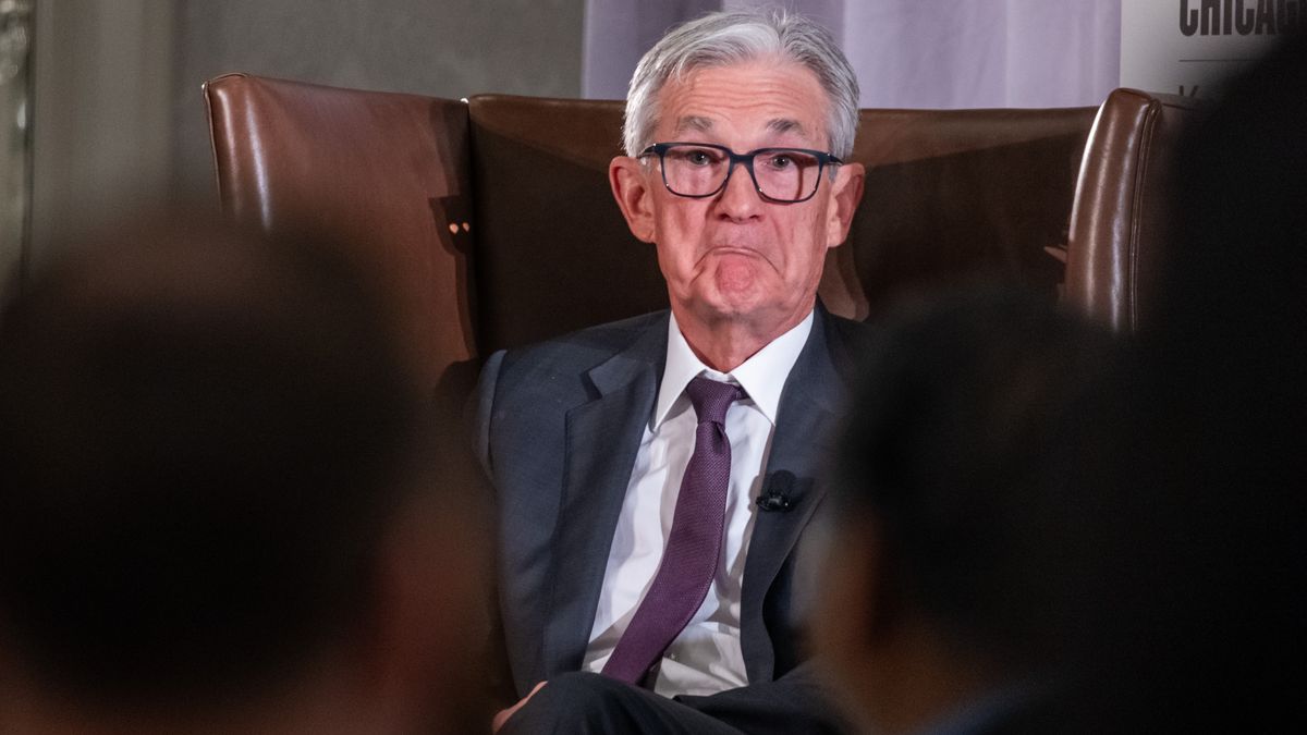 NEW YORK, NEW YORK - MARCH 07: Federal Reserve Chair Jerome Powell speaks at the 2025 U.S. Monetary Policy Forum on March 07, 2025 in New York City. Despite unease in global markets, Powell stressed that the U.S. economy remains in a good place. (Photo by Spencer Platt/Getty Images)