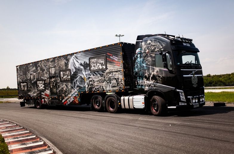 Nietypową ciężarówkę można spotkać w Polsce i krajach skandynawskich