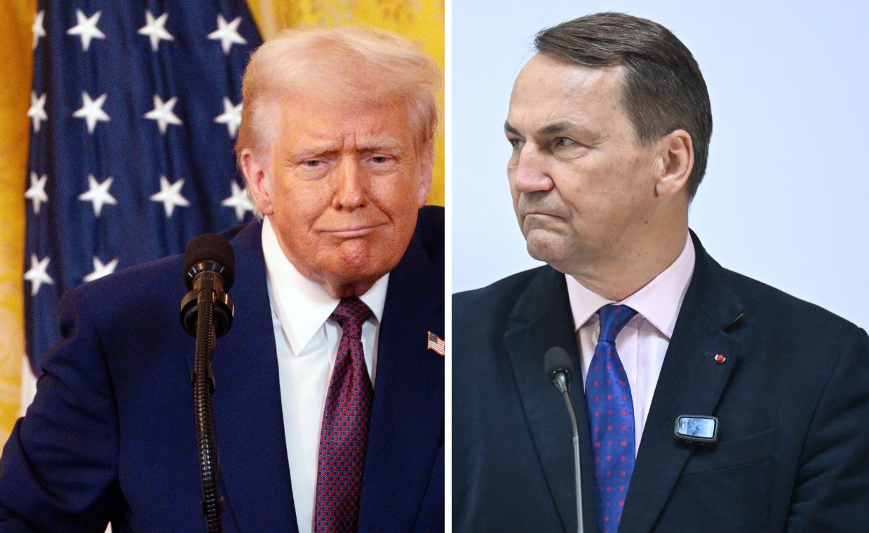 "Trzy rzeczy". Sikorski dostał pytanie o Trumpa