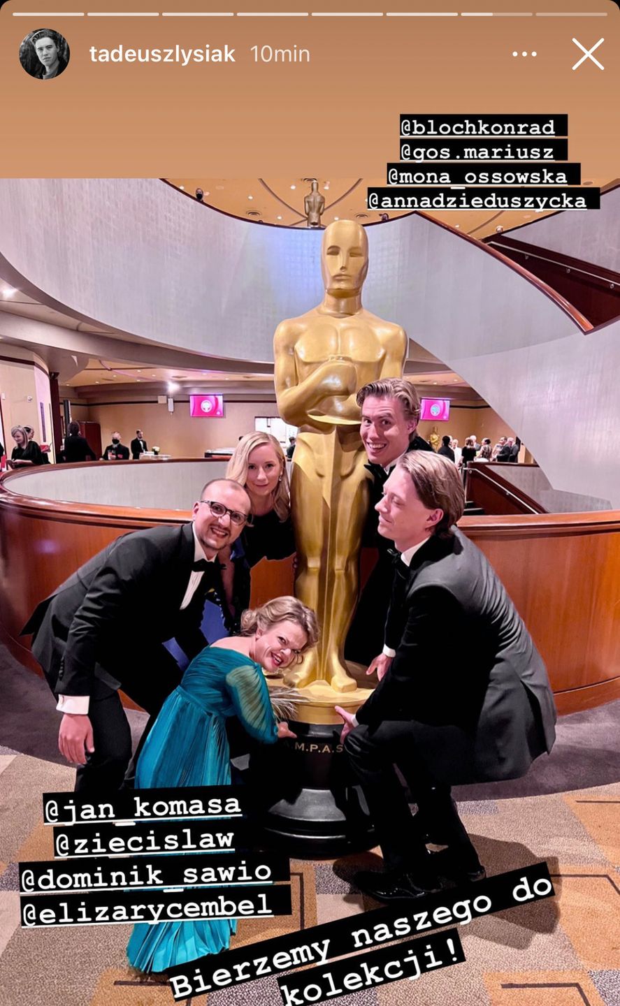 Tadeusz Łysiak, Anna Dzieduszycka – Oscary 2022