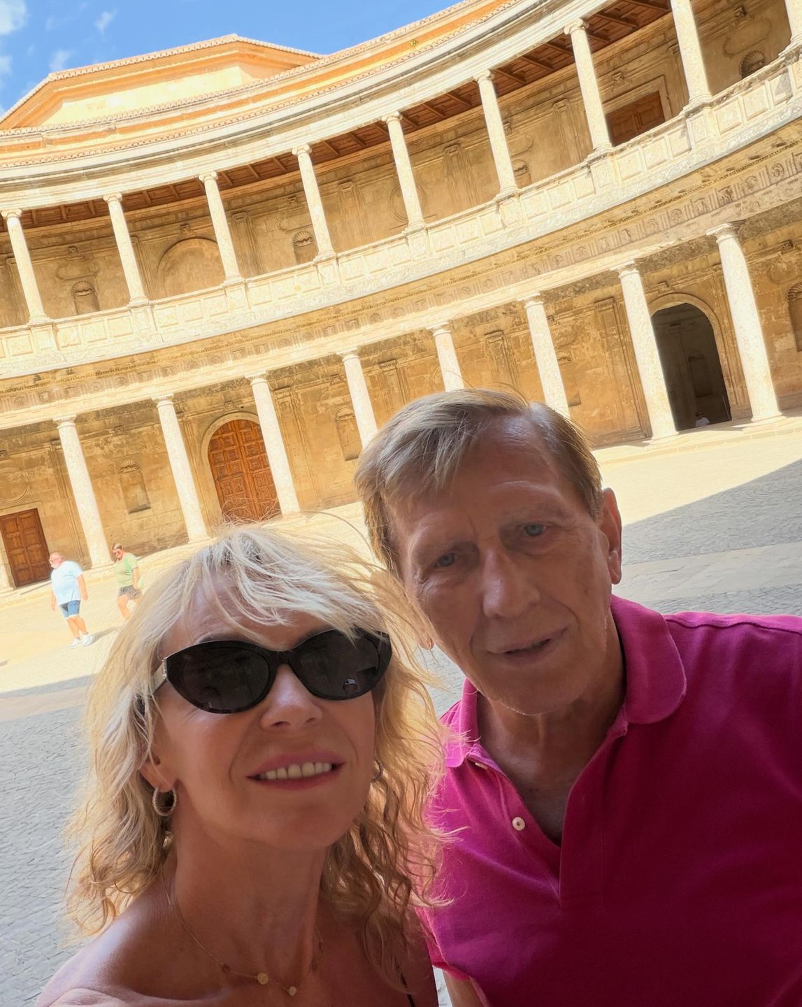 Beata Ścibakówna i Jan Englert