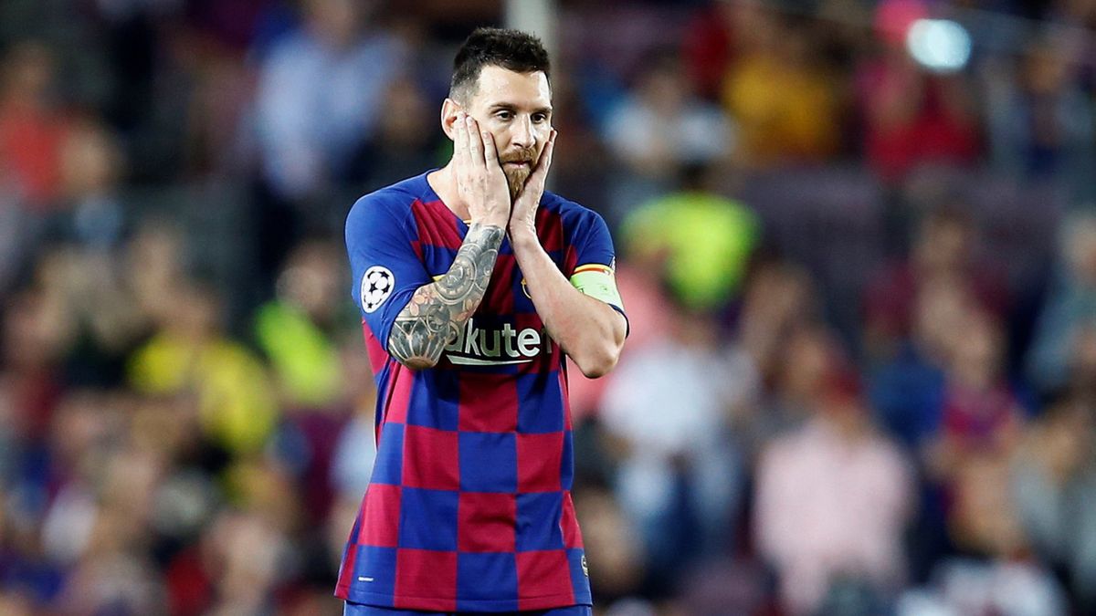 PAP/EPA / QUIQUE GARCIA / Na zdjęciu: Lionel Messi 