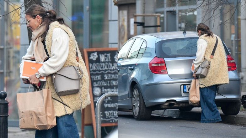 Kinga Rusin odwiedza piekarnię z Czarkiem Lisem