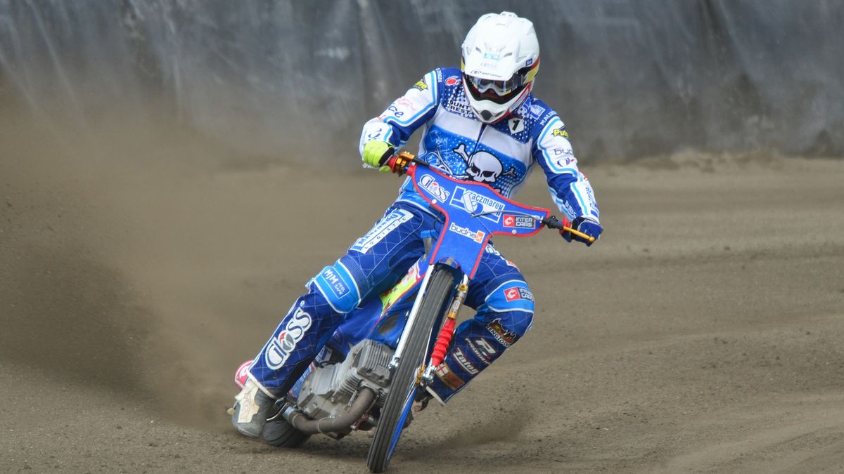 Krzysztof Kasprzak w barwach Poole Pirates