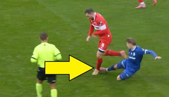 Kadrowicz wyrzucony z boiska