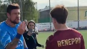 Ukraińcy o "skandalu" na meczu. Wiadomo, co 16-latek powiedział do legendy