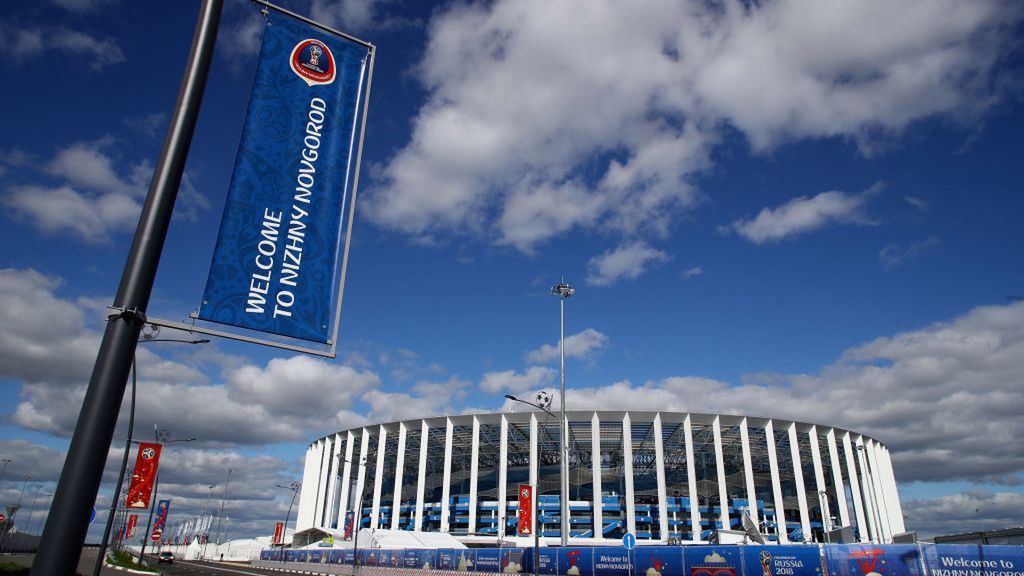 Zdjęcie okładkowe artykułu: Getty Images /  / Na zdjęciu: stadion w Niżnym Nowogrodzie