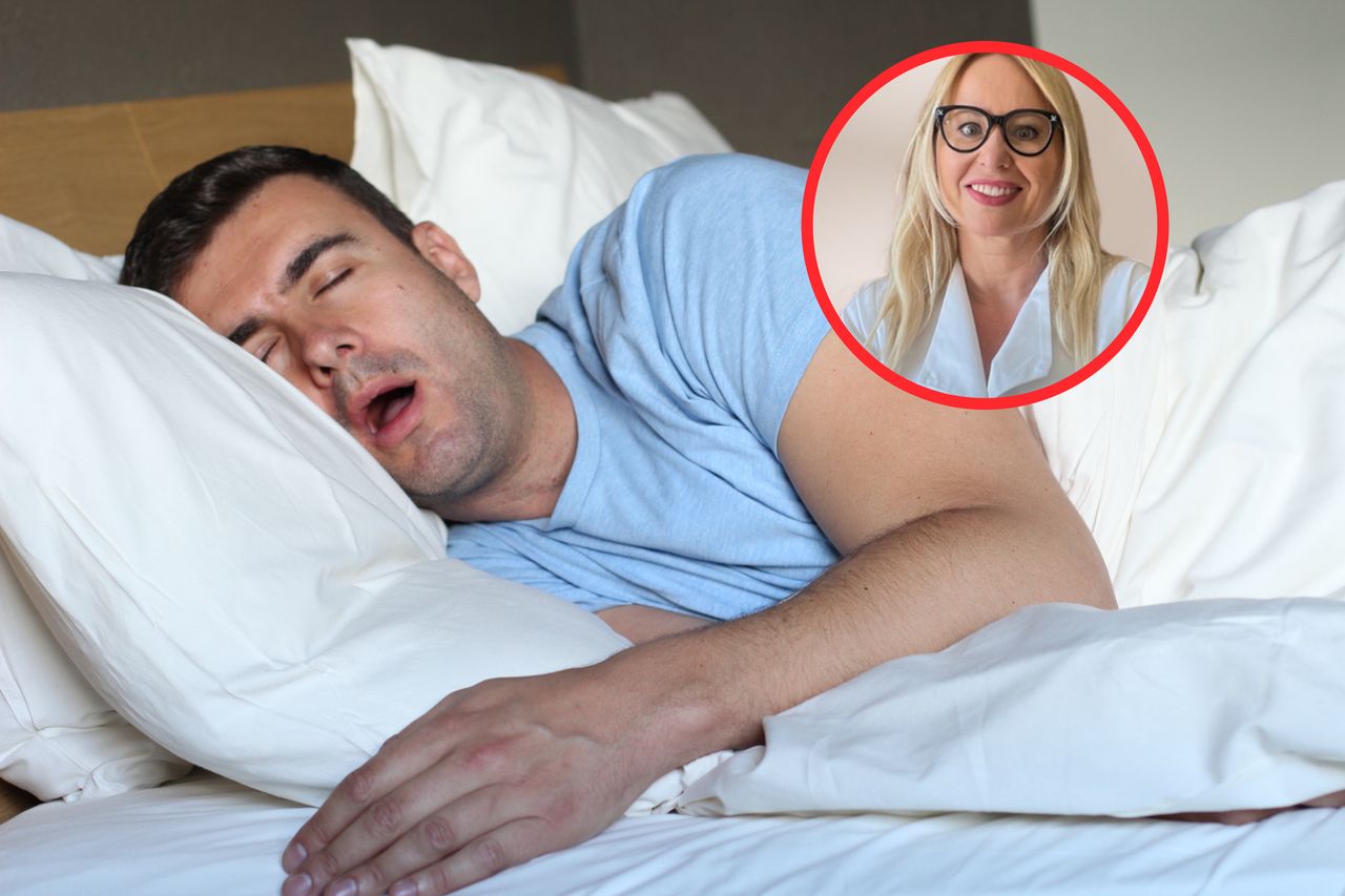 Dlaczego mężczyźni częściej chrapią? Lekarka ujawnia