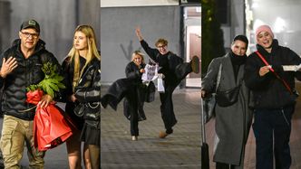 Co działo się za kulisami "Tańca z Gwiazdami"? Tomasz Karolak odebrany przez córkę, Zillman pałaszująca jedzenie (ZDJĘCIA)