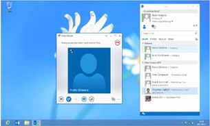 Rozpoczynanie rozmowy wideo i dodawanie użytkowników do trwającego połączenia w programie Lync