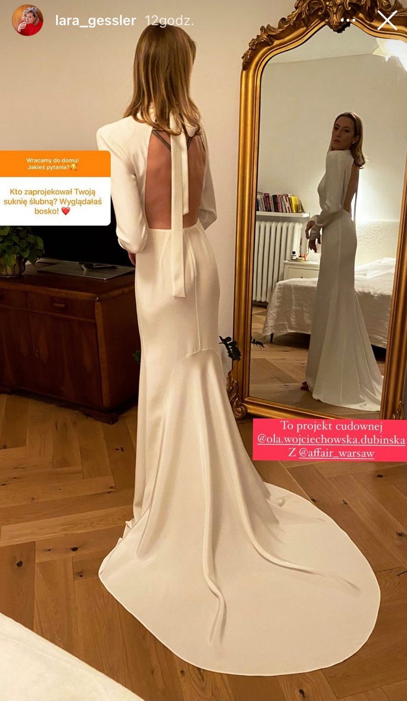 Lara Gessler wzięła drugi ślub