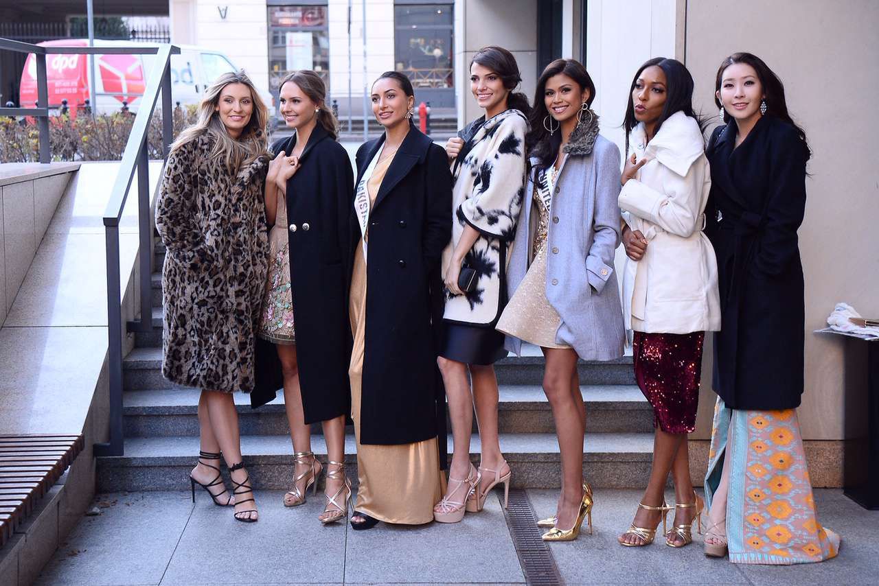 Maddison-Clare Sloane, Magda Bieńkowska, Anzhelika Tahir, Valeria Vazquez, Katrina Jayne Dimaranan, Daniella Orumwense, Jenny Kim Miss i Mister Supranational 2018 w Warszawie