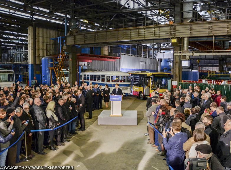 30 marca 2016 roku Beata Szydło w fabryce Autosanu zapowiedziała program Gospodarka+