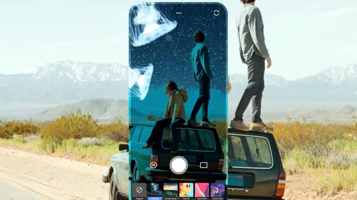 Photoshop Camera już do pobrania. To aplikacja aparatu z genialnymi filtrami AI 1