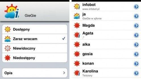 Gadu-Gadu dla iPhone'a już dostępne! 1