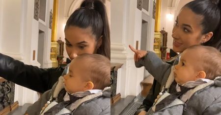 Ida Nowakowska zabrała syna do kościoła. "Pierwsza Wielkanoc Maksa"