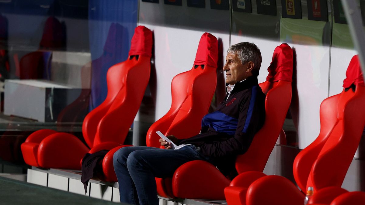 Getty Images / Rafael Marchante / Na zdjęciu: Quique Setien.