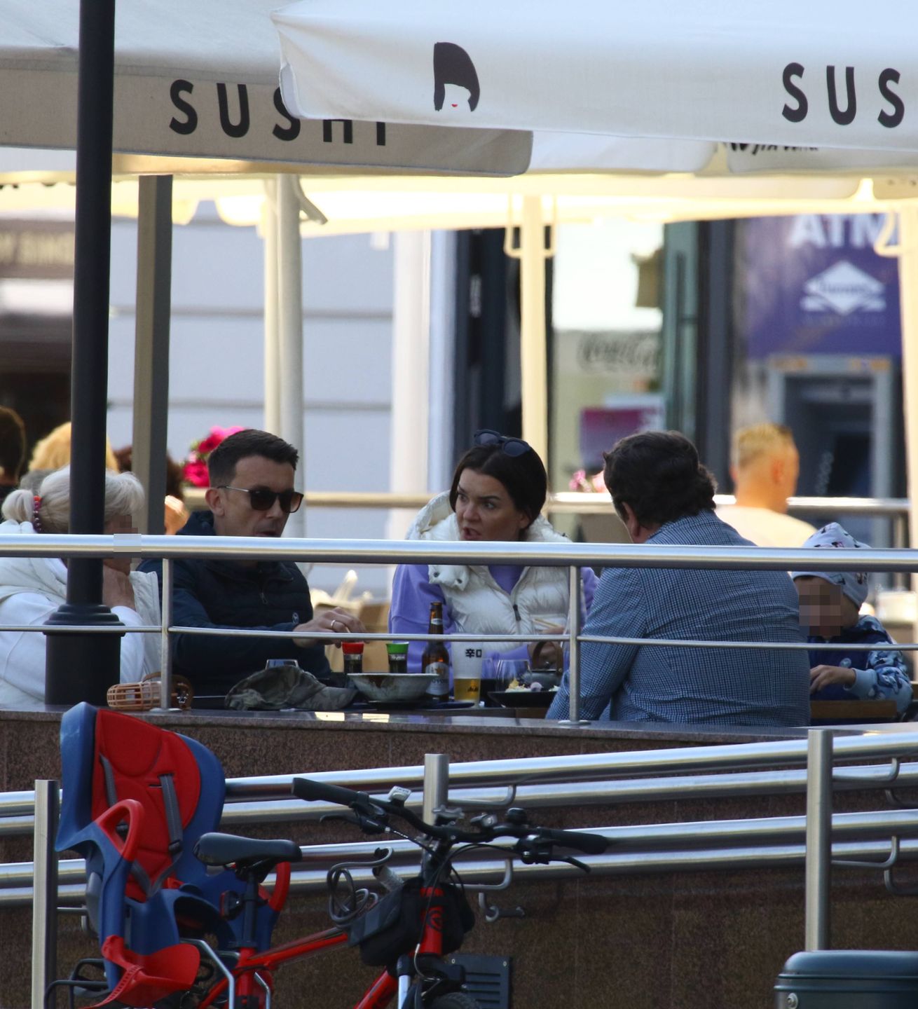 Agnieszka Radwańska z rodziną w Sopocie