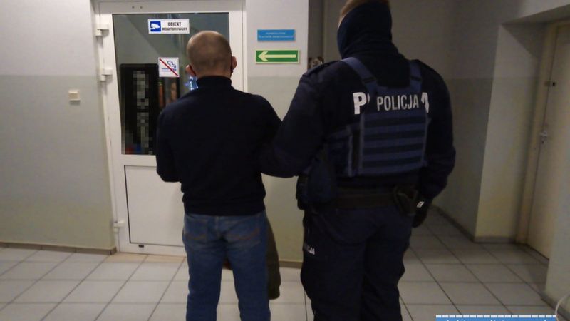 Lubin. Przyniósł narzeczonej rzeczy do aresztu. Sam trafił za kratki