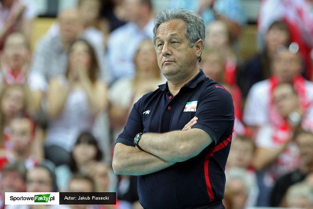 Julio Velasco ostatnie trzy lata pracował z reprezentacją Iranu