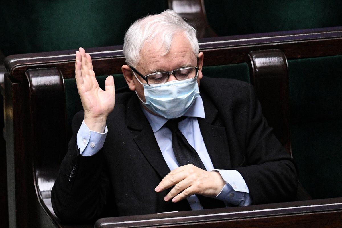 Jarosław Kaczyński ostro o opozycji. Padły słowa o Donaldzie Tusku