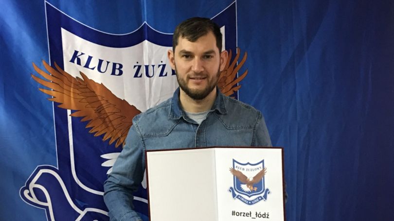 Maksim Bogdanow po podpisaniu kontraktu z Orłem Łódź