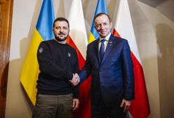 "Trwa spotkanie". Opublikowali zdjęcie z Zełenskim i Grodzkim [RELACJA NA ŻYWO]