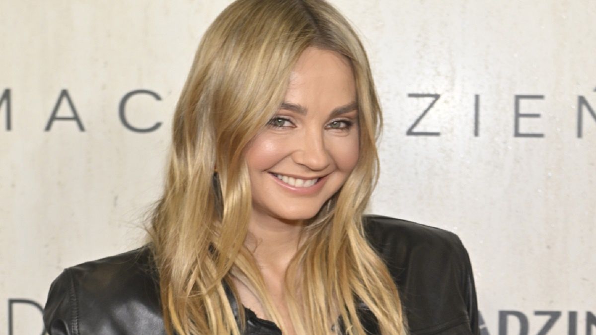 Małgorzata Socha na pokazie u Zienia