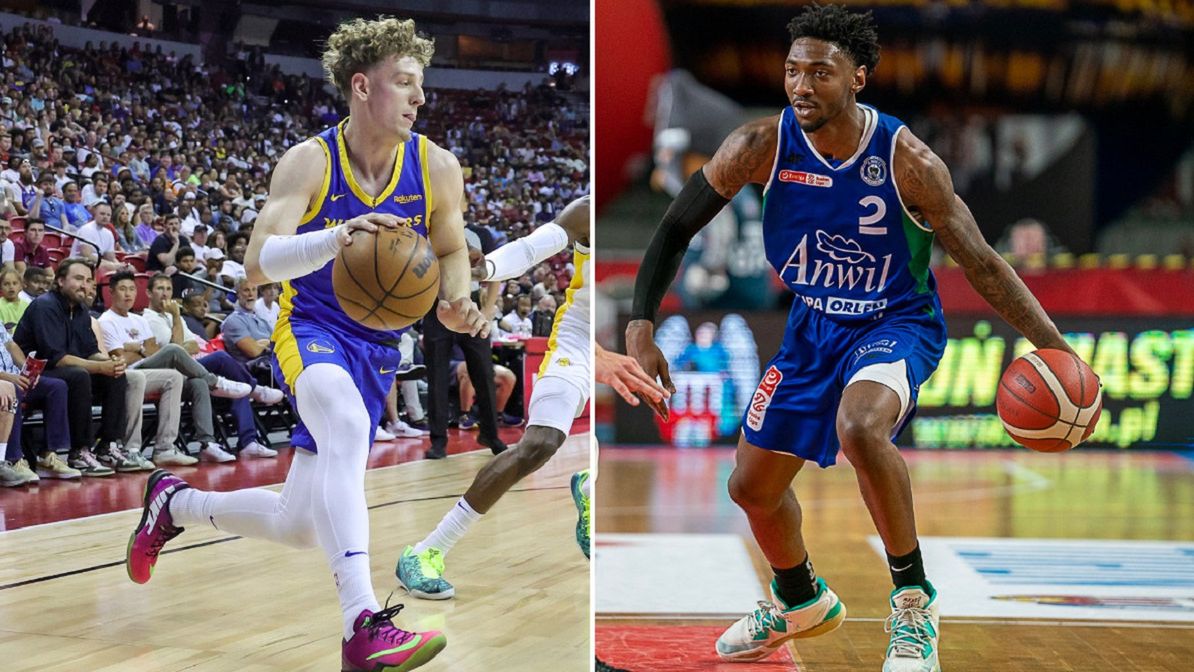 Getty Images / Ethan Miller i Rafał Sobierański / Brandin Podziemski i Joonah Mathews