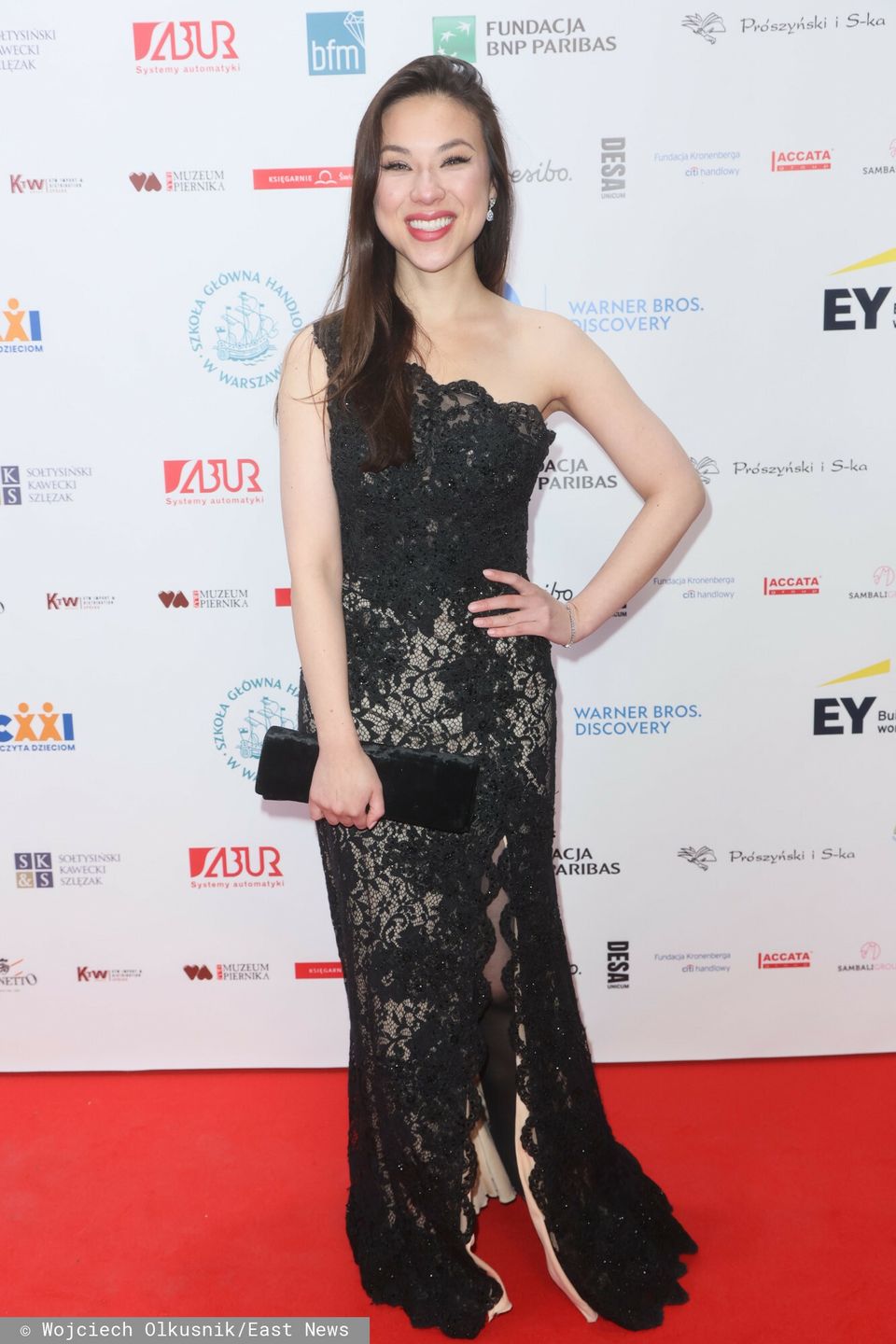 Aleksandra Wiśniewska na gali akcji Cała Polska czyta dzieciom