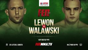 MMA. Rafał Lewoń i Piotr Walawski wracają do FEN. Zmierzą się 20 lutego