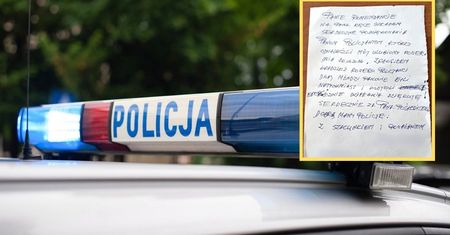 Senior z Nowego Sącza miał problem. Wysłał list do komendanta policji