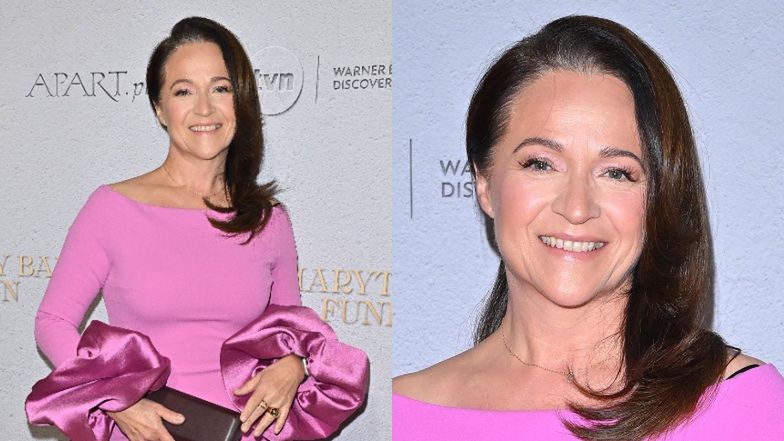 Ewa Drzyzga na Balu Fundacji TVN