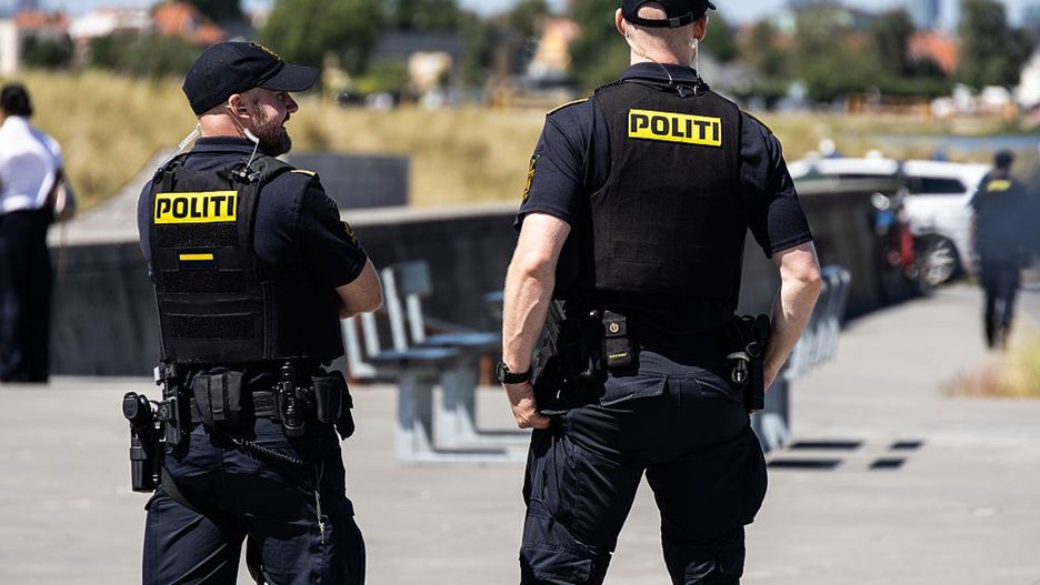 Danish police is seen at Amager Strandpark during the
SOPA Images
police officers, police, policemen, øresund bridge's 25th anniversary, danish police, øresund bridge'