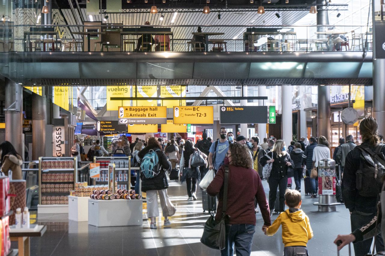 Lotnisko Schiphol w Amsterdamie 