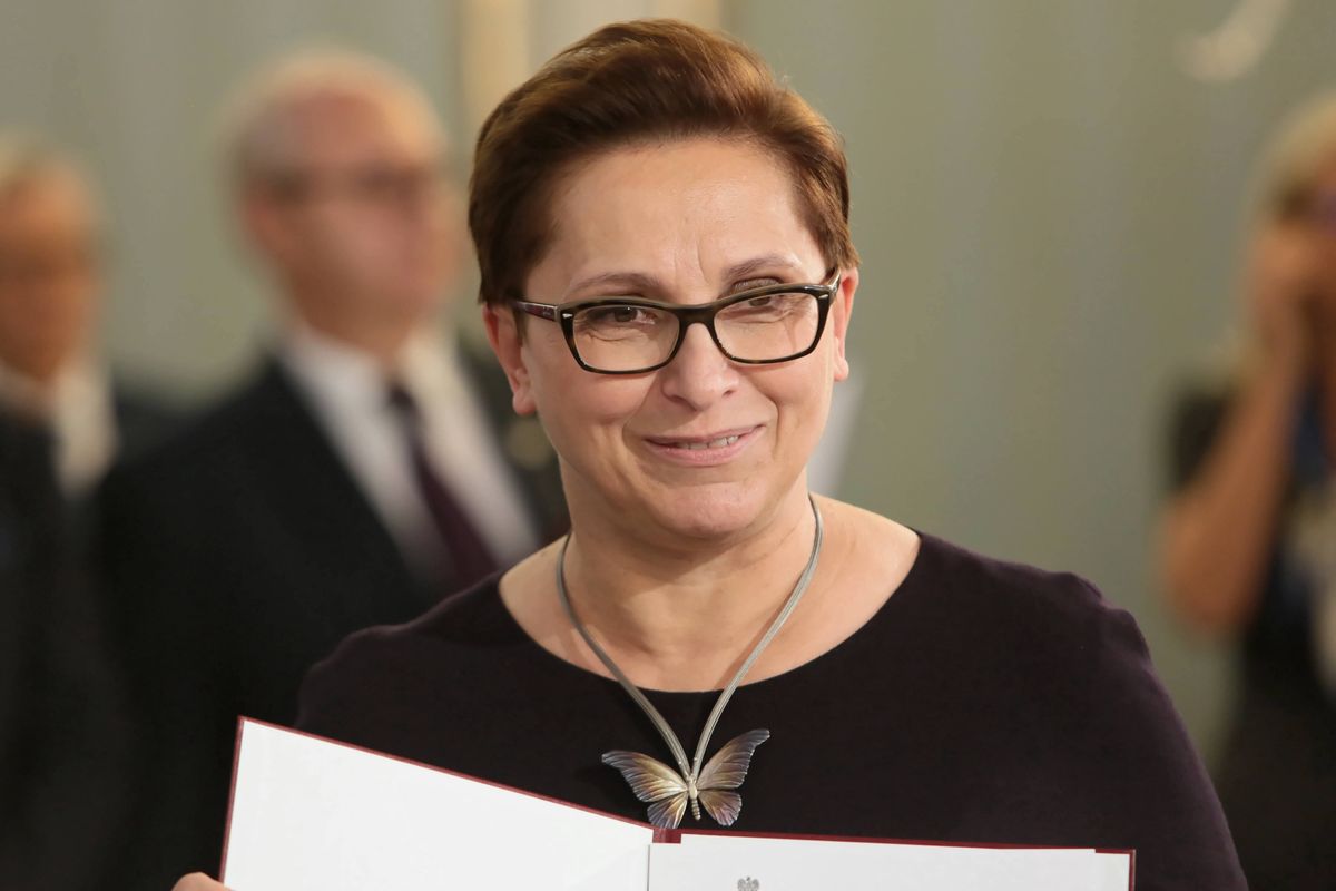 Krystyna Sibińska w WP przyznała, że po oświadczeniu Jarosława Kaczyńskiego policja przekazała jej pismo ws. rzekomego ataku hakerskiego