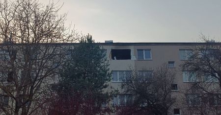 Wybuch gazu w bloku w Lublinie. Z mieszkania wyrwało okno