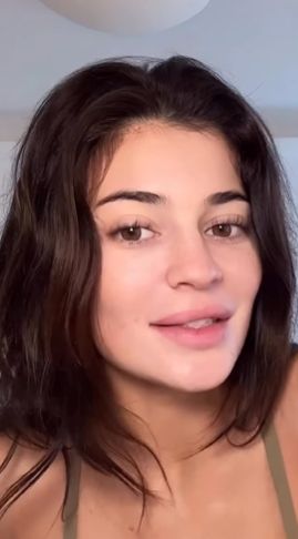 Kylie Jenner without makeup.