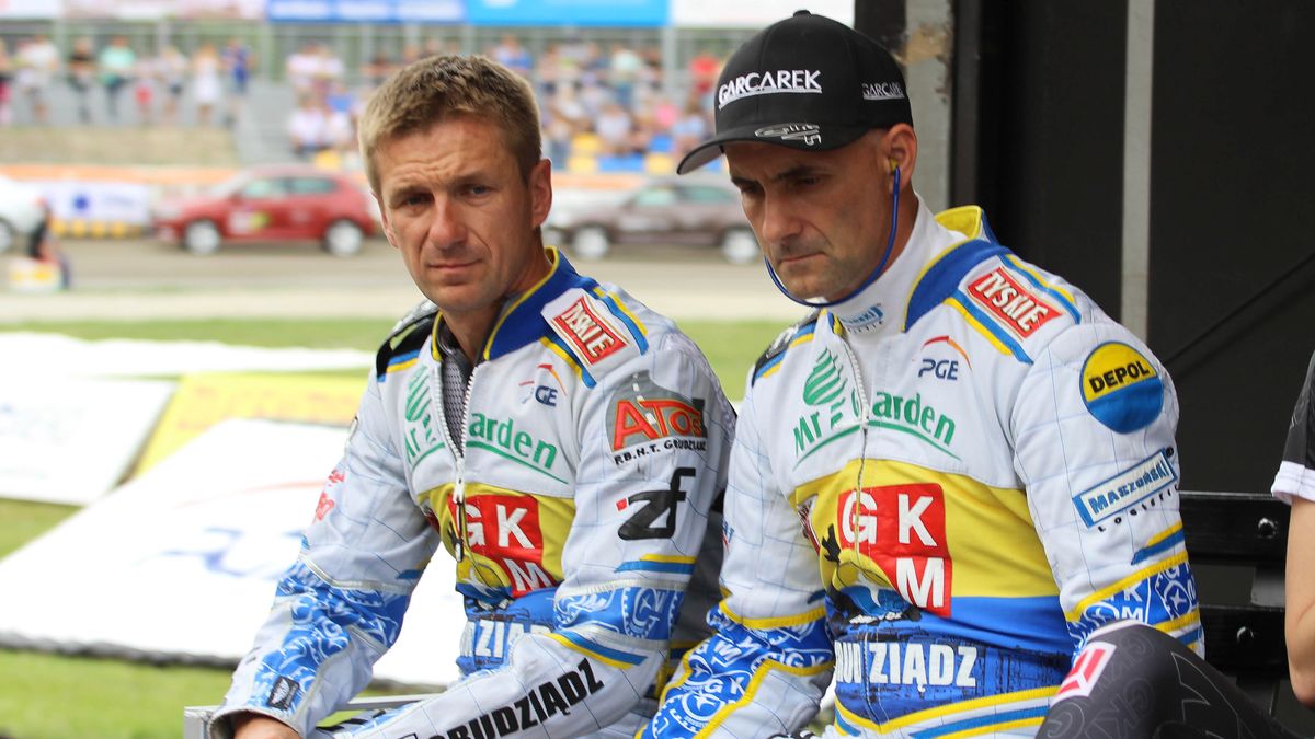 Rafał Okoniewski i Tomasz Gollob