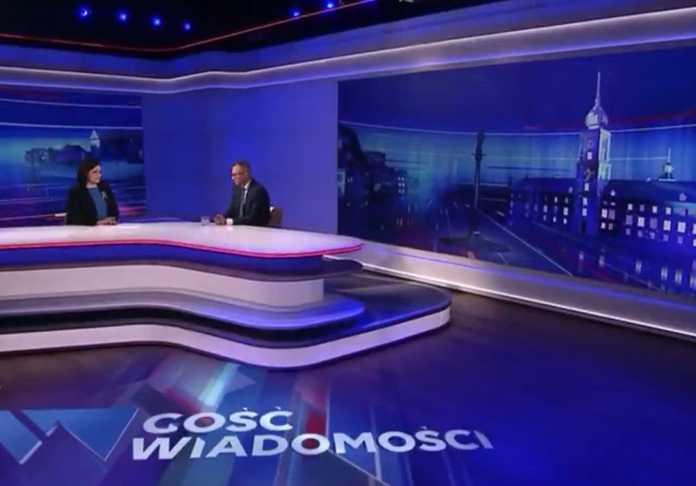 Wywiad z wiceministrem finansów w "Gościu Wiadomości" TVP