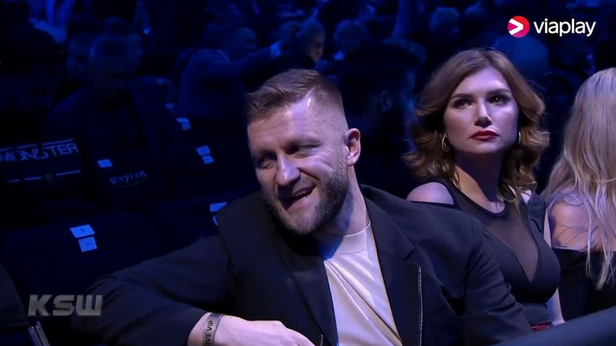 Materiały prasowe / Viaplay / Jakub Błaszczykowski na gali XTB KSW 77