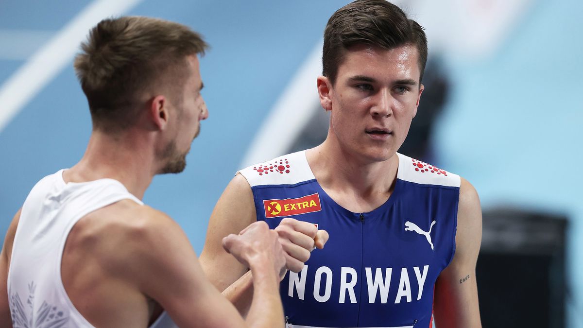 Getty Images / Alexander Hassenstein / Na zdjęciu: Marcin Lewandowski i Jakob Ingebrigtsen