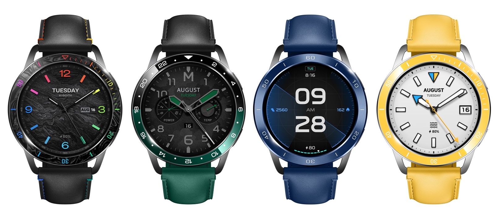 Xiaomi Watch S3 wersje kolorystyczne