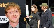 Rupert Grint spaceruje z ciężarną partnerką ulicami Londynu (FOTO)