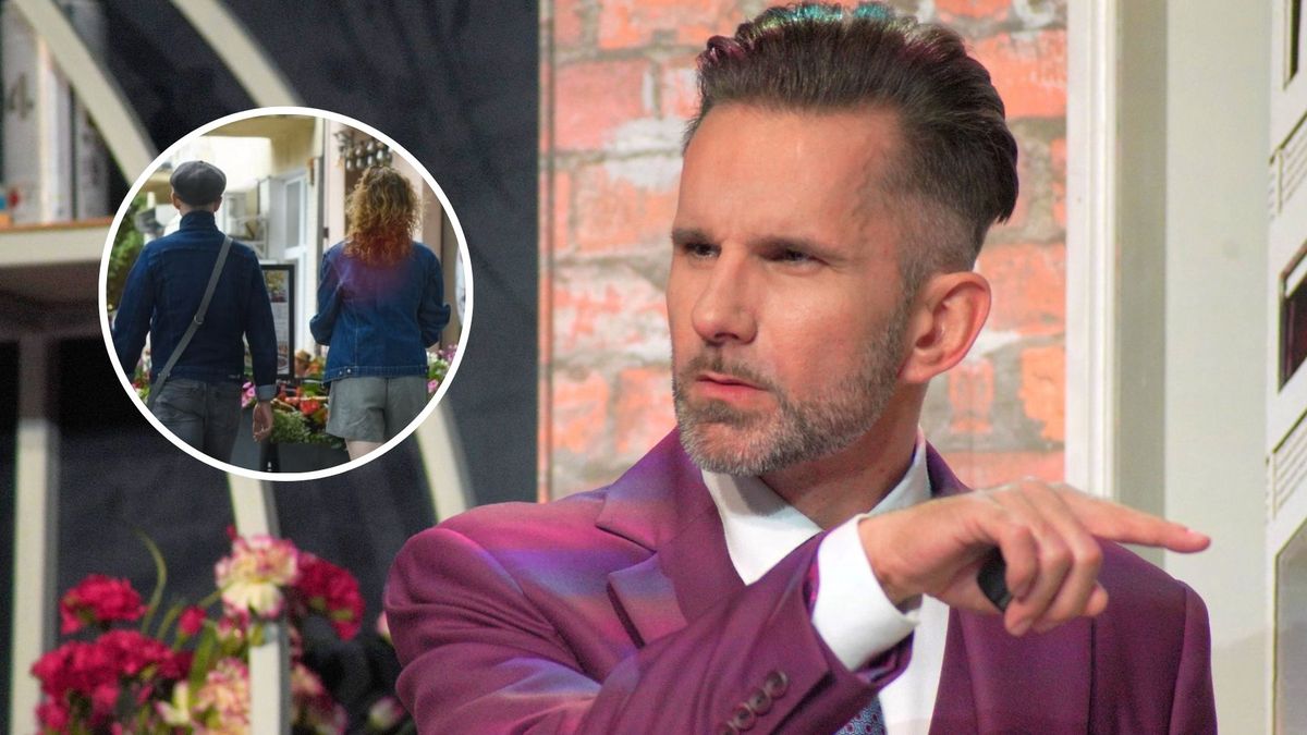 Marcin Bosak z dziewczyną