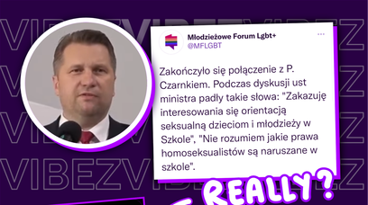 Czarnek "zakazał" interesowania się orientacją w szkole. Ale nauczyciele nadal mogą TAK mówić o LGBT