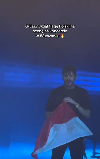 G-Eazy zaliczył wpadkę na koncercie w Polsce